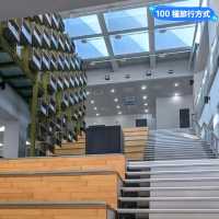台南-外觀如書本堆疊的知識結晶：鹽埕圖書館