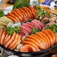 บุฟเฟ่ต์ซาชิมิ ที่อร่อยตรงปก ไม่จกตา 