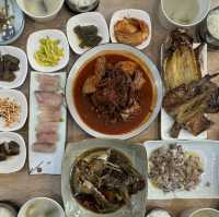 목포 푸짐한 한식 맛집 오거리식당