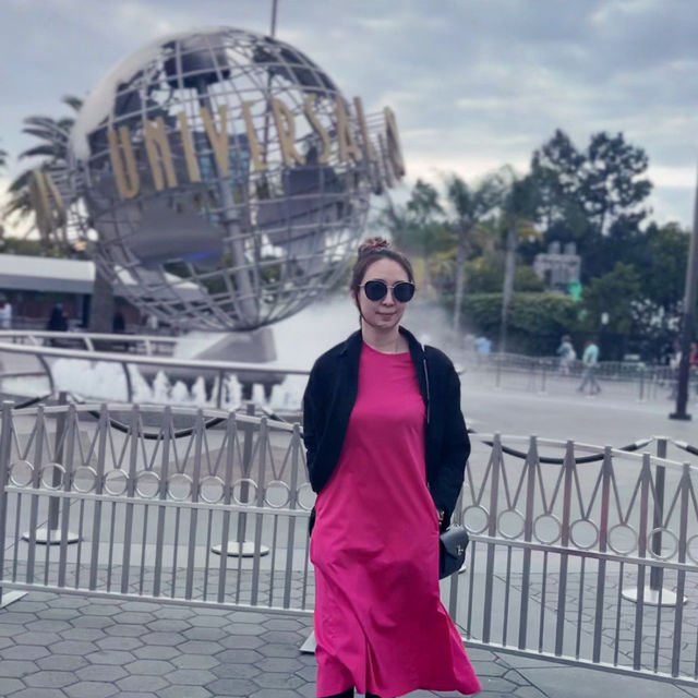 A fun day at the Universal Studios Hollywood 😄