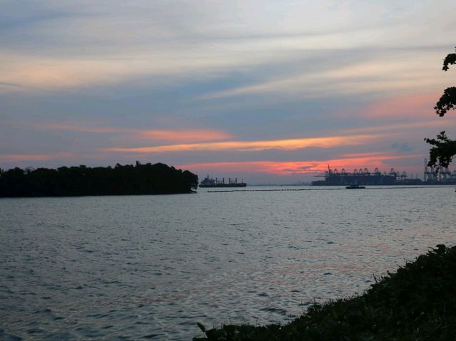 Catch the sunset at Palawan beach