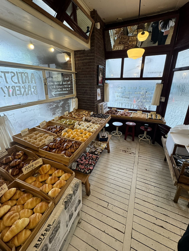 【韓国・安国】行列必須人気店の姉妹店 塩パン専門店