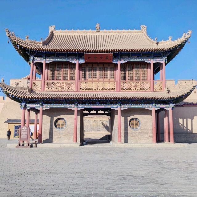 Visit if the Jiayuguan Scenic area