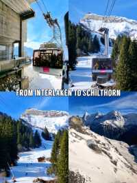 🇨🇭 From Interlaken to Schilthorn 🗻