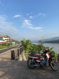 ริมฝั่งโขงเชียงของ | จ.เชียงราย 🚲🏡⛰️✨