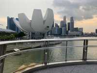 Marina Bay เดินเล่น ชมไฟ ที่สิงคโปร์