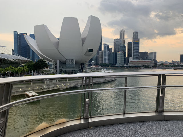 Marina Bay เดินเล่น ชมไฟ ที่สิงคโปร์