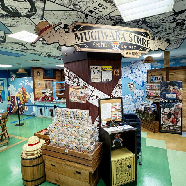 🌟🛍️「歡迎來到名古屋的Mugiwara Store！」⚓🌸