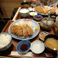 Kansai international airport  Tonkatsu 