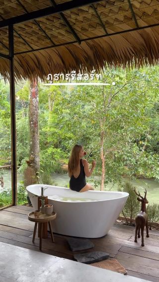 ที่พักสไตล์glamping ติดริมน้ำโอบล้อมด้วยธรรมชาติ