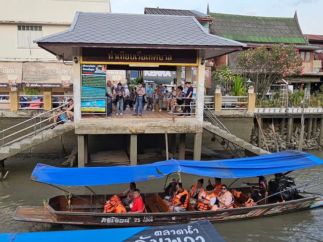 ล่องเรือชมหิ่งห้อย @ตลาดน้ำอัมพวา