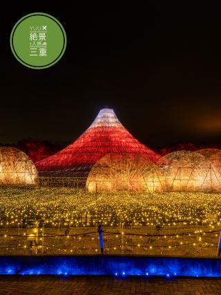 亮點滿滿！ 2024年名花之裡燈飾完整指南🗻✨今年的主題是明峰富士🤍🫧💫