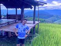 นาขั้นบันไดป่าบงเปียง เชียงใหม่🌾🌿