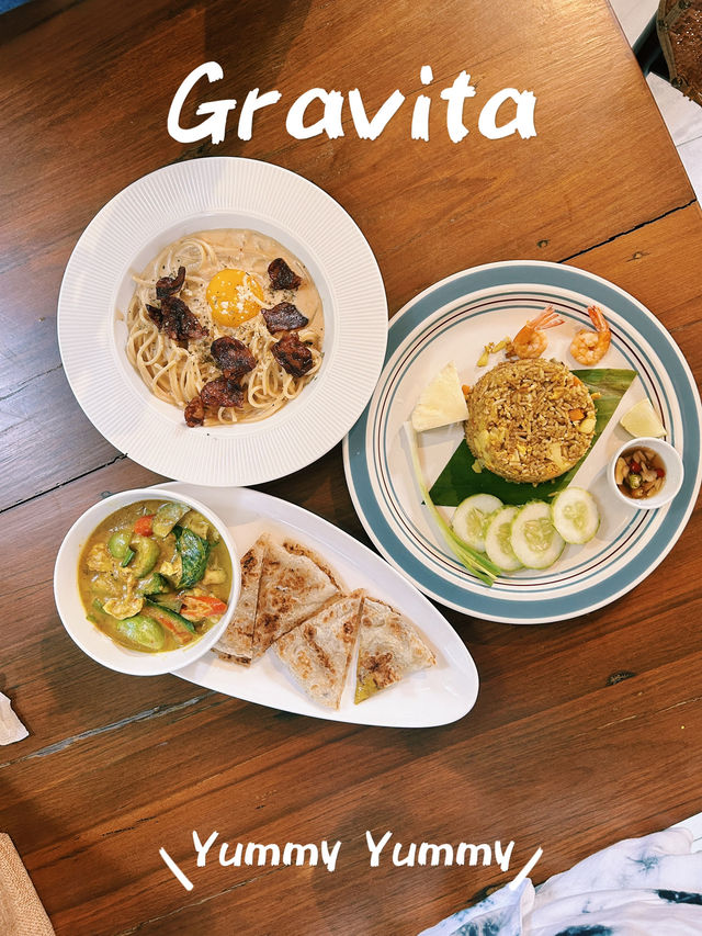 คาเฟ่และร้าอาหารสไตล์โฮมมี่ Gravita 🤎
