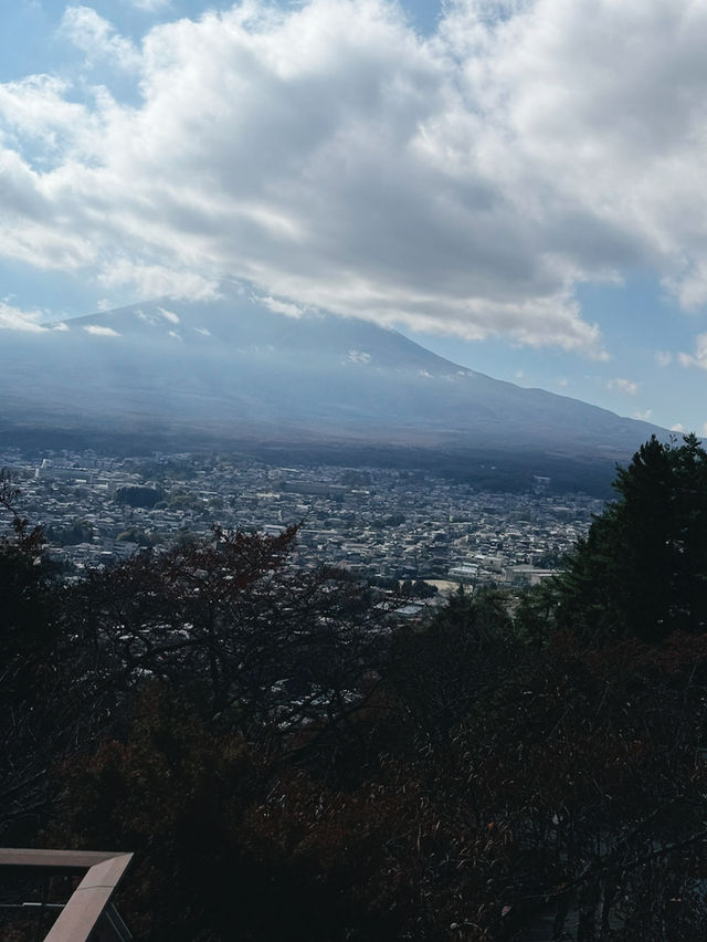 日本🇯🇵 ｜新倉山淺間公園｜眺望富士山風景