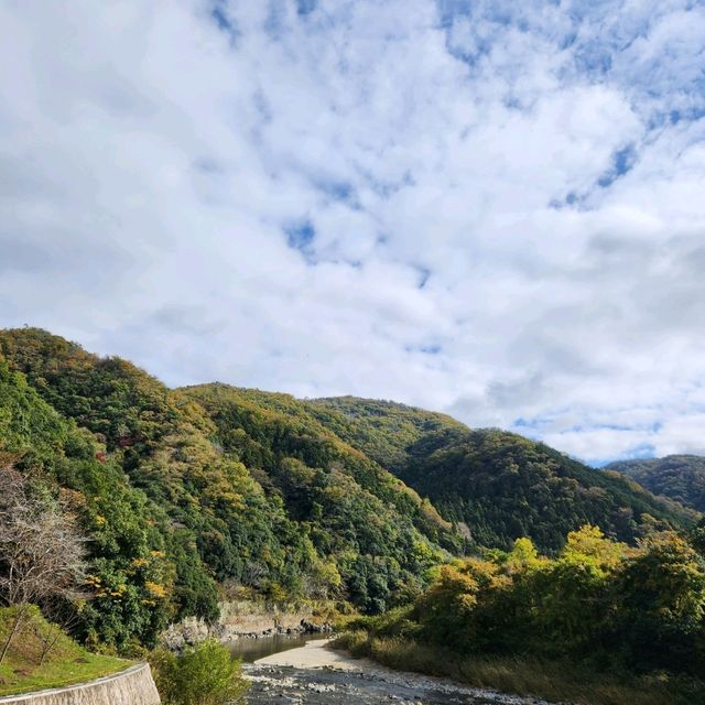 廃線敷と自然を満喫