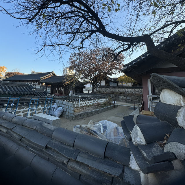 A Glimpse into Korea's Past at Namsangol Hanok Village!