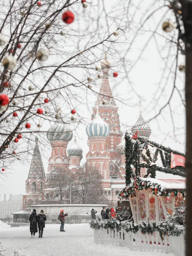 在隆冬感受暖意：莫斯科聖誕市集 