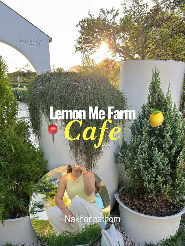 Lemon me farm 🍋คาเฟ่นครปฐม ใกล้กรุงเทพ
