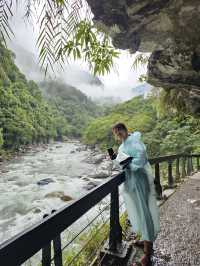 Taroko Gorge on a rainy day