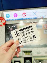 ตั๋วรถไฟฟ้า Tokyo Metro + Toei