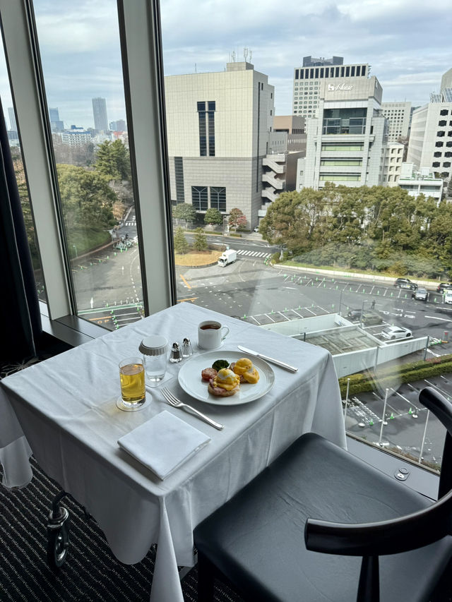 Room service brunch at New Otani Tokyo🍽️