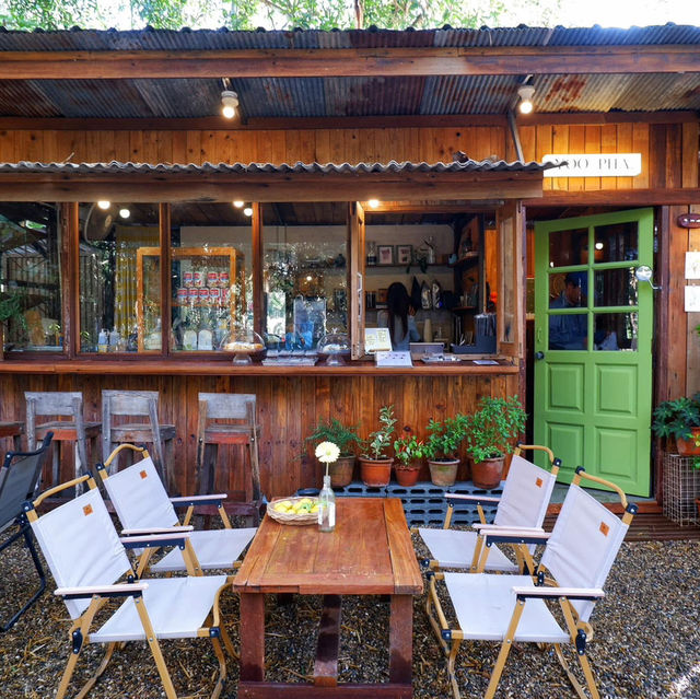 อยู่ป่า -Yoo Pha Bar&Cafe ☕️🌳@CNX, TH