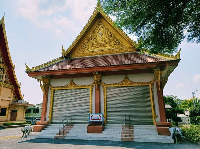 泰國曼谷湄南河畔歷史古跡寺廟Wat Bang Prathun Nok，適合拍照📸打卡冥想