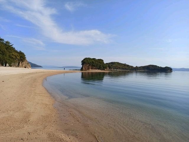 小豆島必去景點-天使之道（天使的散步道）側拍更漂亮