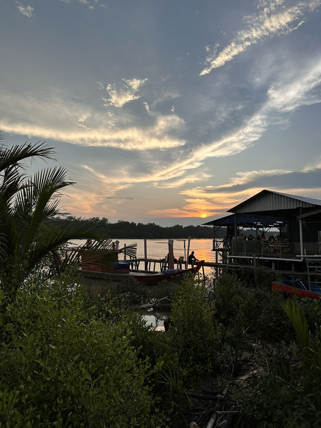 Golden Hour at Kuala Selangor Old Jetty