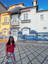 Aveiro Train Station in Portugal