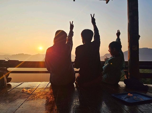 국수 한그릇의 완벽한 행복. 반자보 일출과 절벽국수
