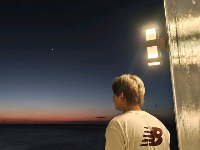 後灣居然有一邊看星星看海一邊泡澡的地方？