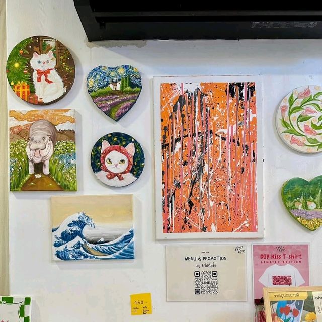 🖌🖌ปิดเทอมนี้พาลูกมาปลดปล่อยกับคาเฟ่ในเมือง