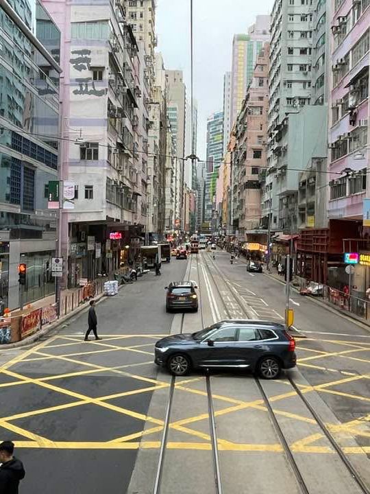 Stroll around the downtown of Hongkong