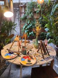 【バンコク】アートワークが出来る自然派カフェ🍀
