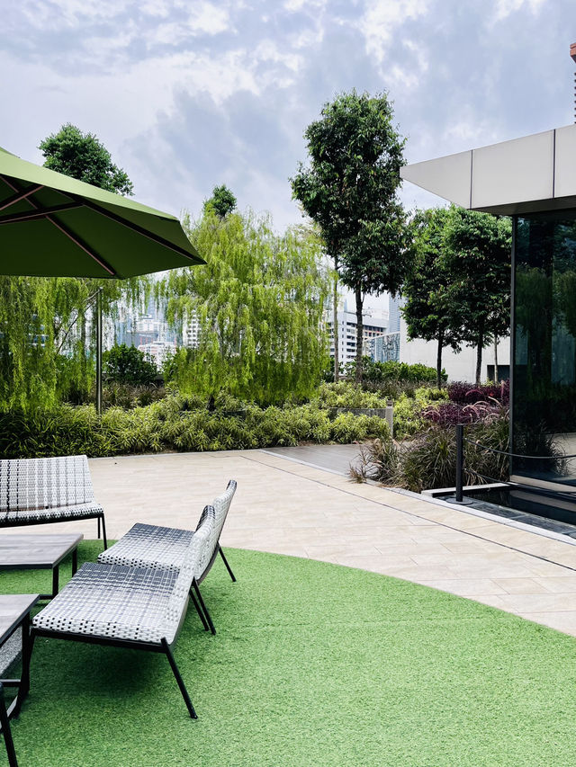 “SkyGarden Serenity: Lalaport’s Green Escape”
