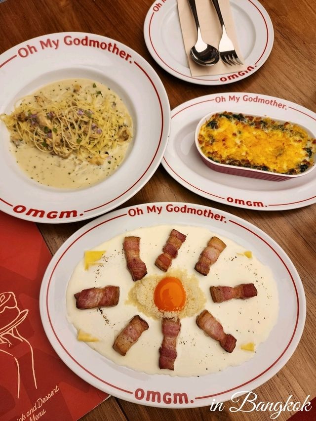 【バンコク】ブランケットパスタ!？Oh My Godmother