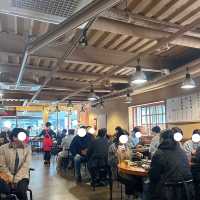 【🇰🇷：市庁】韓国人が並ぶスンデクッのお店🐽
