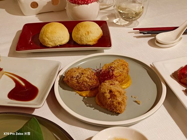 台北君悅飯店，漂亮廣式海鮮餐廳