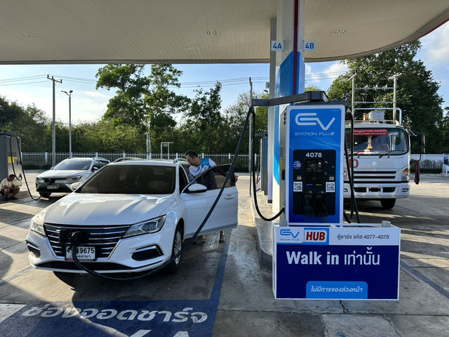 Ev station 10หัว ปตท.บ่อฝ้าย-หัวหิน