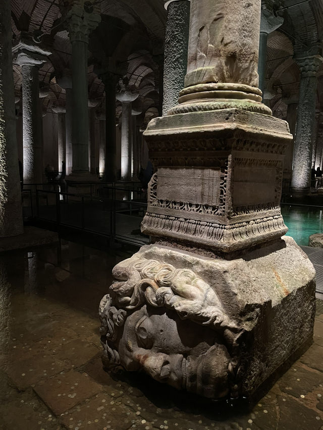 🇹🇷土耳其伊斯坦堡地下水宮殿(Basilica Cistern, Istanbul, Turkey)