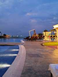 Get a lovely view of Manila Bay and get a feel for luxury from Okada Hotel