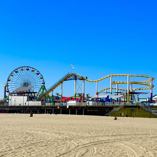 🇺🇸【ロサンゼルス】ワクワクがいっぱい！サンタモニカ🎡(^ ^)