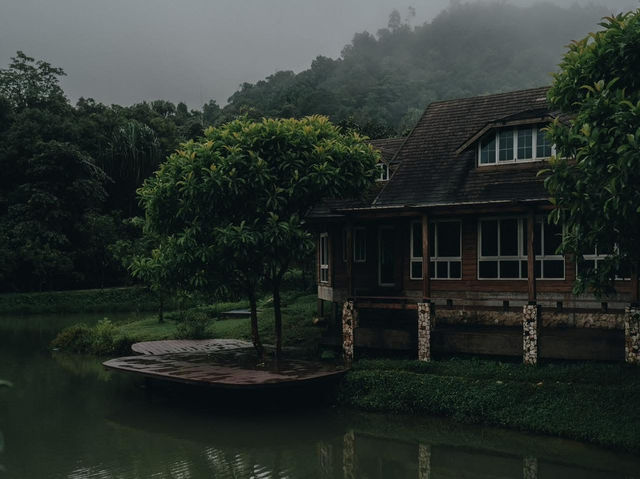 บ้านอีต่อง กาญจนบุรี สวยสุดหน้าฝน🌿