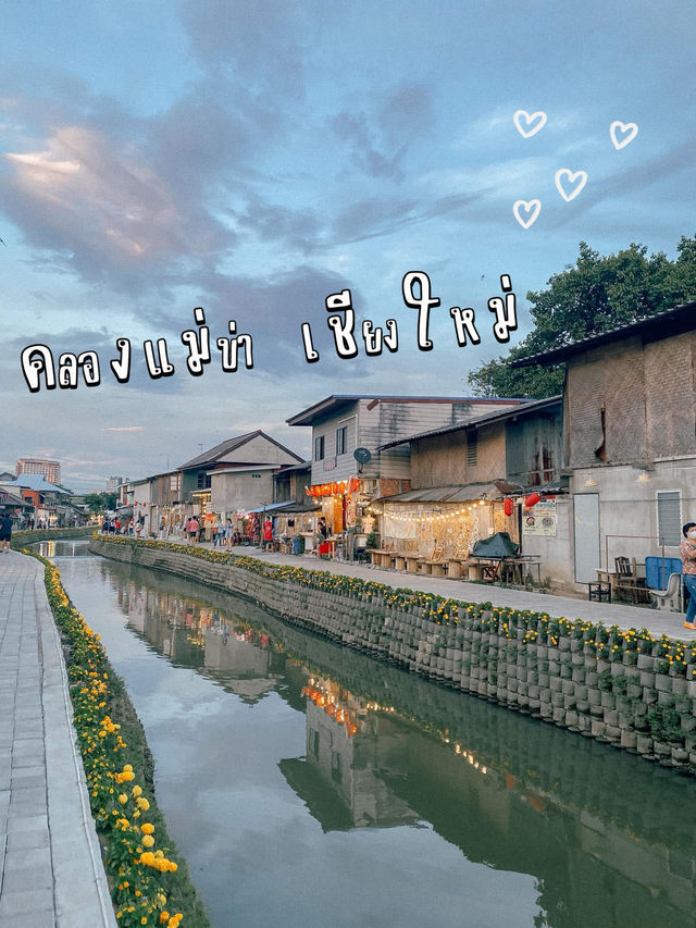 🎏จุดเช็คอินฟิลญี่ปุ่น“คลองแม่ข่า”เชียงใหม่