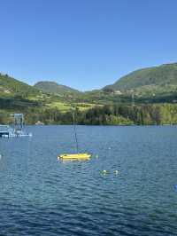 風景如畫嘅意大利Suviana Lake🇮🇹
