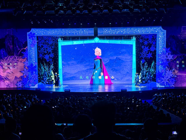 รีวิวการแสดงโชว์ Frozen ที่เซี่ยงไฮ้ดิสนีย์