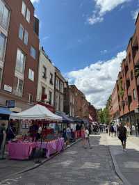英國景點巡禮 柯芬園 中國城 Apple market