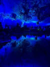 Colorful Caves at Reed Flute Cave